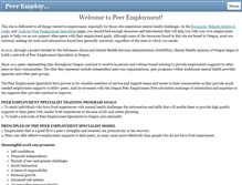 Tablet Screenshot of peeremployment.com